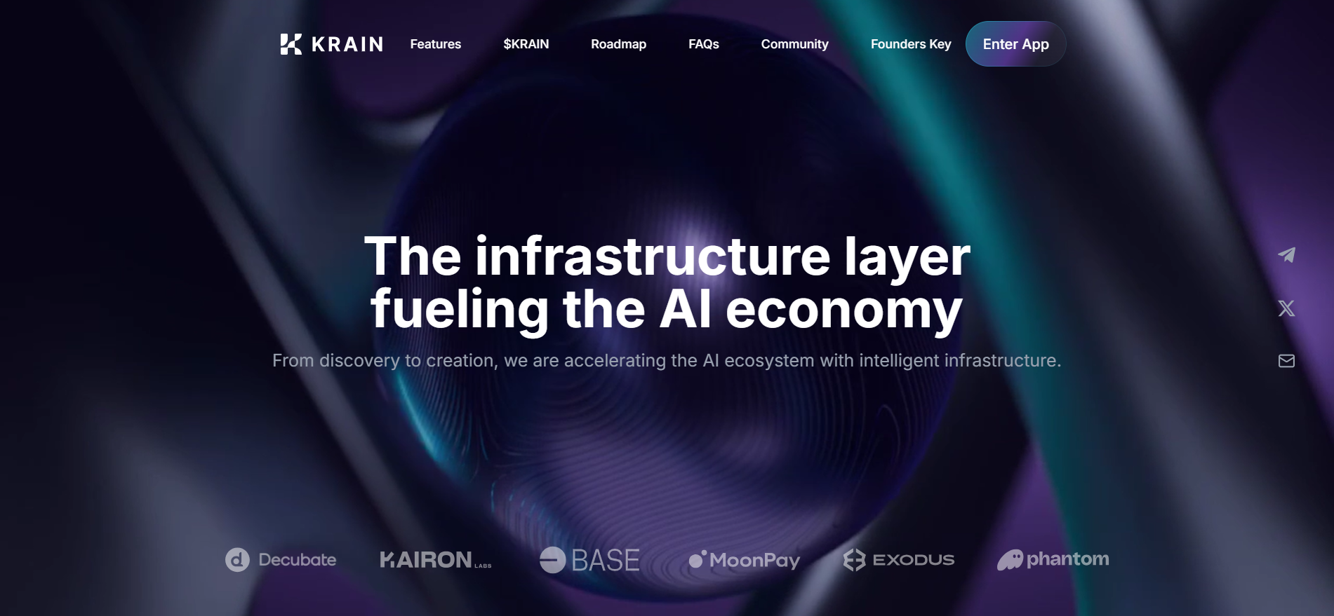 Krain AIインフラストラクチャーレイヤーは、Baseブロックチェーン上のノーコードエージェントビルダーとマーケットプレイスでAI経済を活性化します。