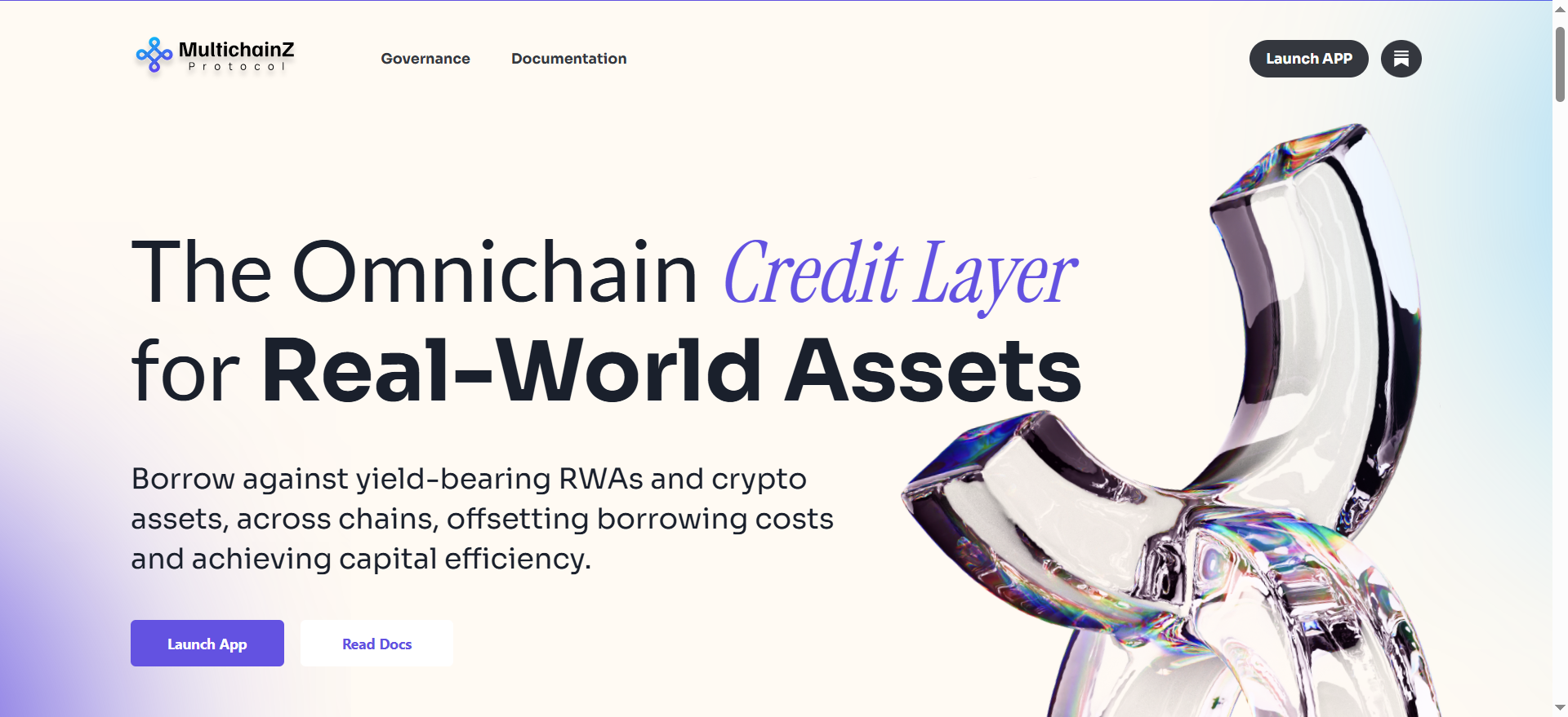 MultichainZプロトコルは、クロスチェーンのRWAレンディングとDeFiトークンのプリセールを可能にする、実世界資産のためのオムニチェーン・クレジットレイヤーです。