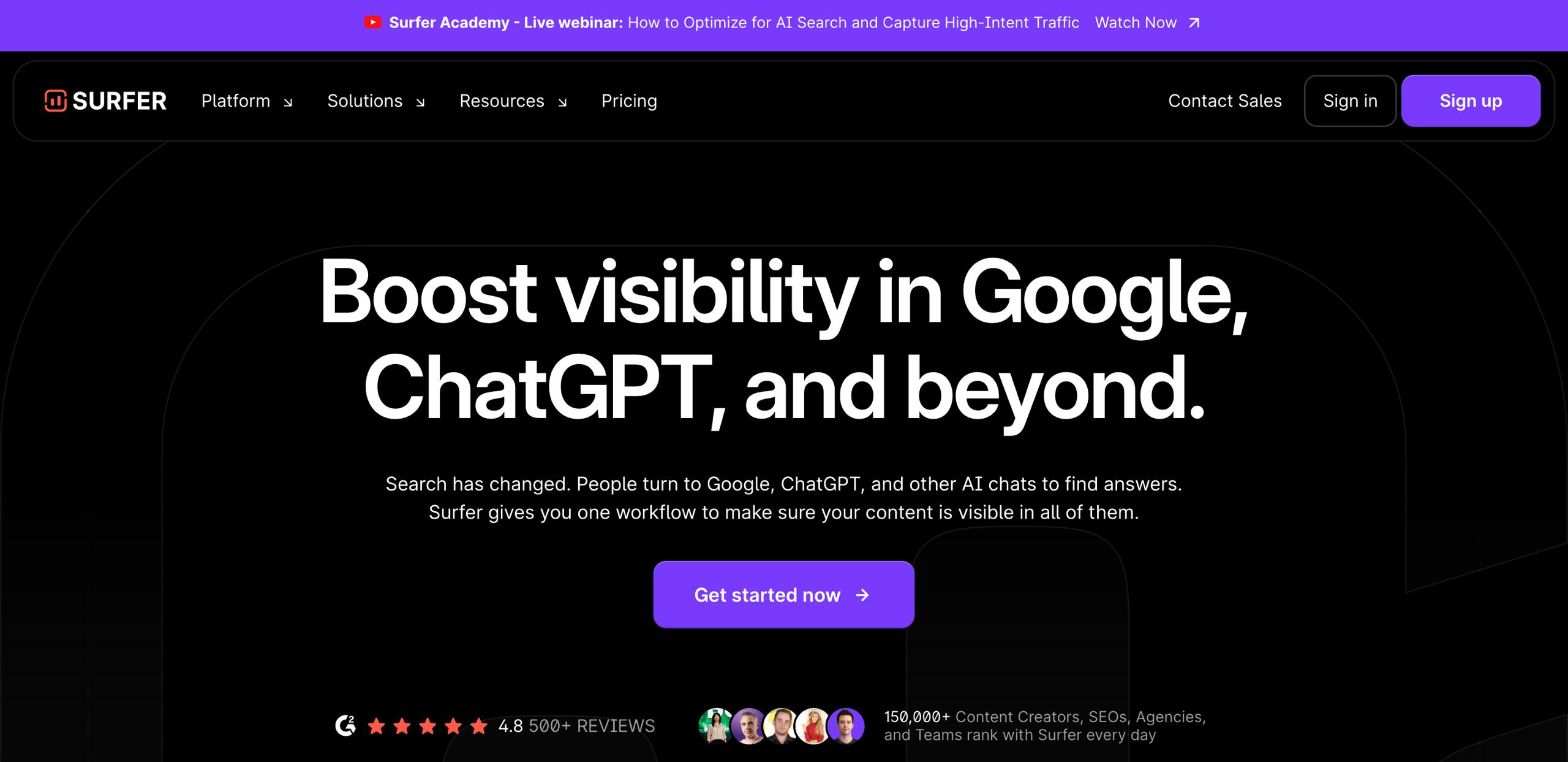 Ferramentas Surfer SEO ai para criação de conteúdos - Content Editor, AI Tracker e Topical Map para pesquisa e visibilidade GEO