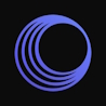 Omni Agency crypto marketing logo — concentric arc icon.