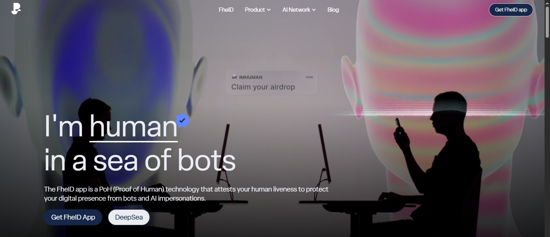 Privasea FheID Proof-of-Human technology defending users from bots — best crypto presale May 2026.