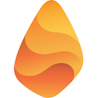 Single Grain AI-native marketing agency logo — orange flame icon.