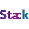 Stack Digital multilingual iGaming SEO agency logo — gradient purple-blue wordmark.