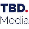 TBD.Media iGaming affiliate and SEO agency logo in bold navy blue and red.