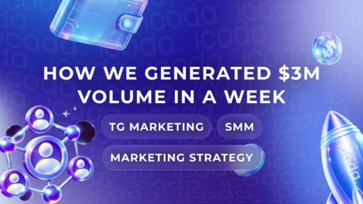 3x acceleration in cards-issued and $3M trading volume across week 1 by the ICODA campaign for Tippo.