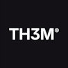 TH3M logo, a 3D-led Web3 design studio for crypto launches.