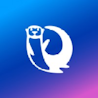 Otter PR public relations agency logo — illustrated otter mascot in blue-purple gradient.
